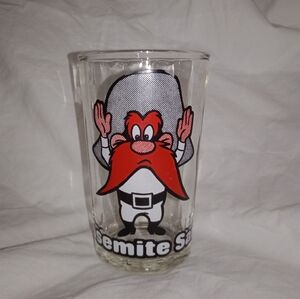 Vintage Yosemite Sam Warner Bros. Inc. Glass Cup